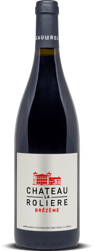 Bouteille du Château La Rolière Brézème rouge, AOP Côtes du Rhône