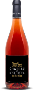 Bouteille Château La Rolière Brézème rosé, grenache, syrah
