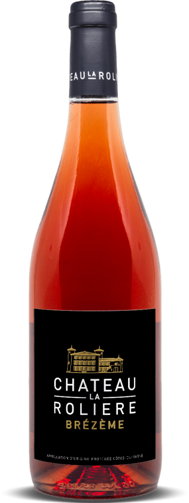 Bouteille Château La Rolière Brézème rosé, grenache, syrah