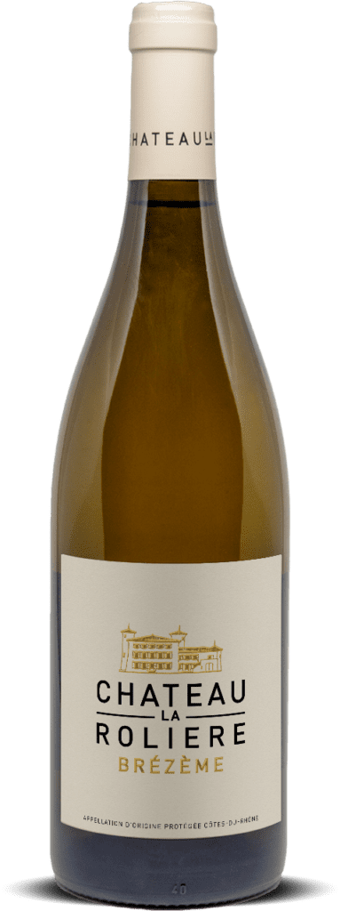 Bouteille de Château La Rolière Brézème, blanc Marsanne Roussanne